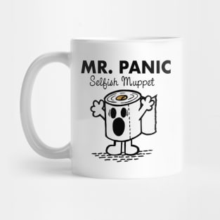 Mr Panic Selfish Muppet Mug